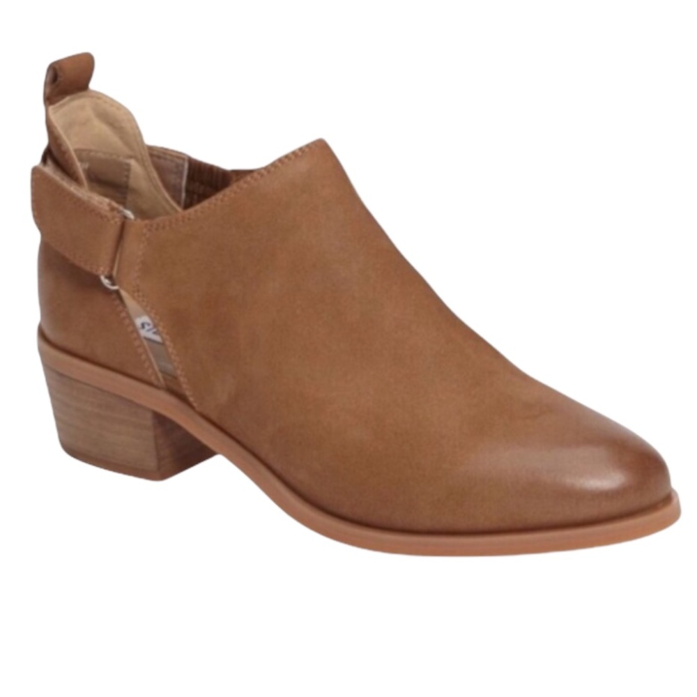 Steve Madden Korbyn Tan Leather Ankle Booties 11